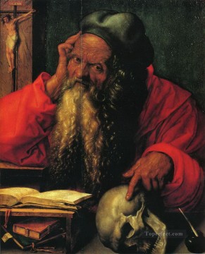 アルブレヒト・デューラー Painting - 聖ヒエロニムス・アルブレヒト・デューラー